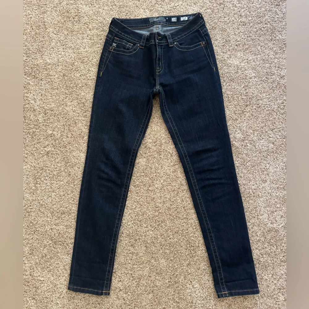 Miss Me Mid-Rise Dark Wash Skinny Jeans - Picture 2 of 7